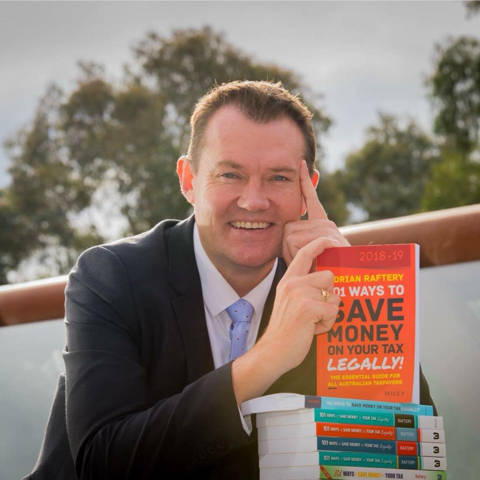 Dr Adrian Raftery, Principal of Mr Taxman