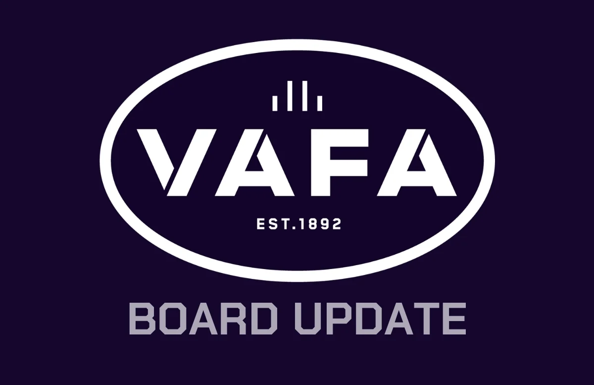 VAFA Board Update